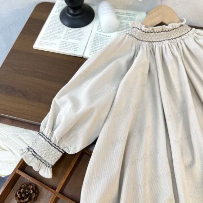 ベビー幼児女の子用無地レースDress - image 9