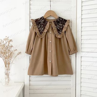 ベビー幼児女の子用花柄Dress - image 3