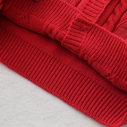 ベビー 幼児 女の子 ストロベリーフラワー 3ピース ニットセット - image 10