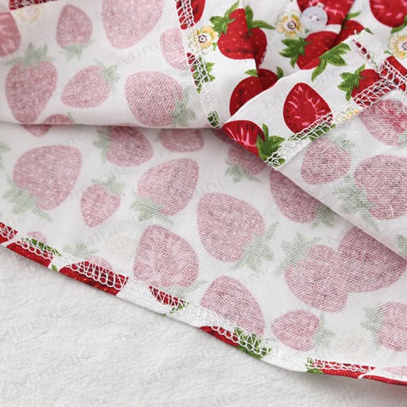 ベビー 幼児 女の子 ストロベリーフラワー 3ピース ニットセット - image 16