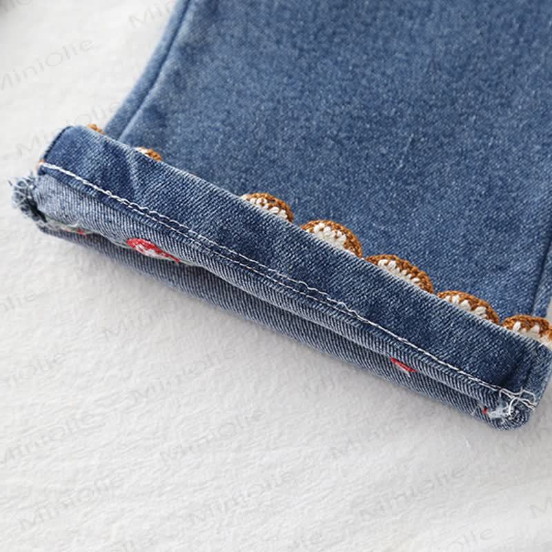 ベビー 幼児 女の子 ストロベリーフラワー 3ピース ニットセット - image 20