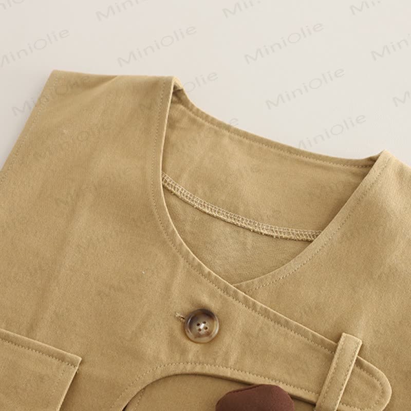 HAPPY幼児 男の子 ストライプ ドッグ 3ピース ニットセット - image 8