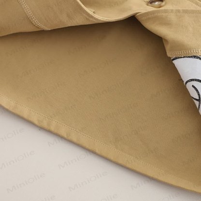 HAPPY幼児 男の子 ストライプ ドッグ 3ピース ニットセット - image 11