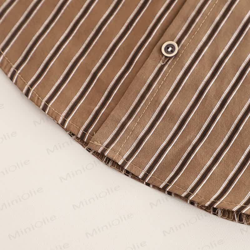 HAPPY幼児 男の子 ストライプ ドッグ 3ピース ニットセット - image 16