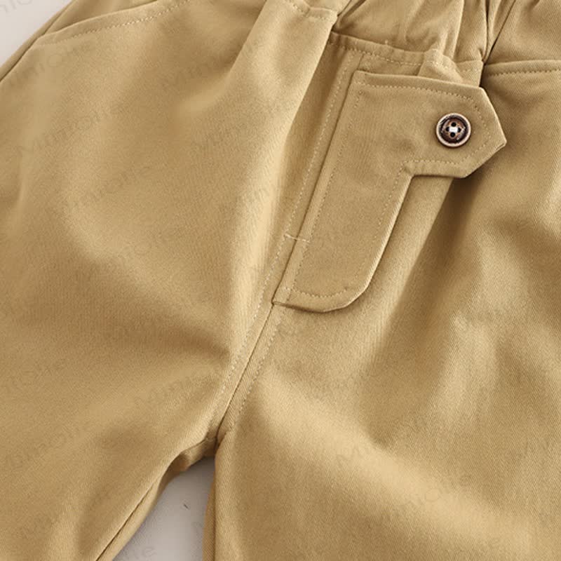 HAPPY幼児 男の子 ストライプ ドッグ 3ピース ニットセット - image 19