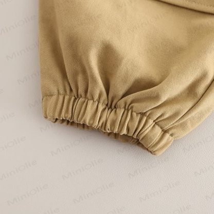 HAPPY幼児 男の子 ストライプ ドッグ 3ピース ニットセット - image 22