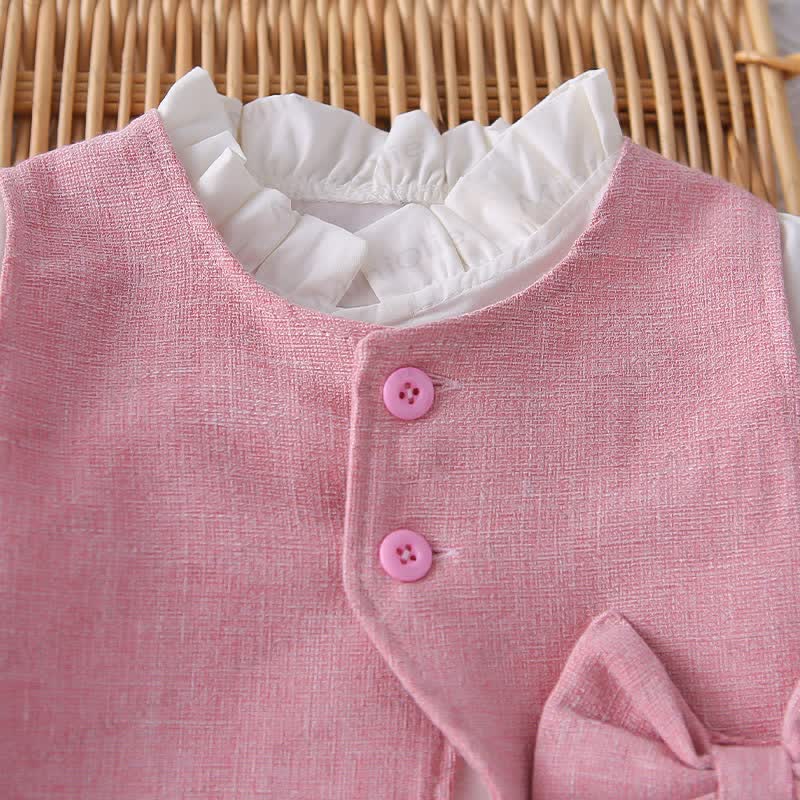 ベビー幼児女の子用無地リボン3点織りセット - image 12