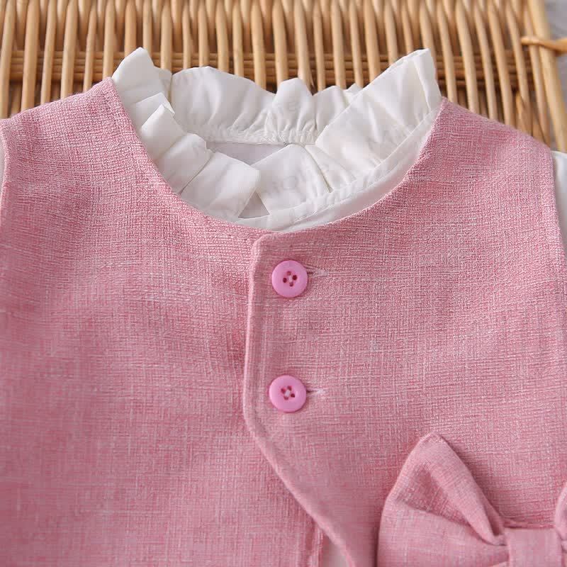 ベビー幼児女の子用無地リボン3点織りセット - image 12