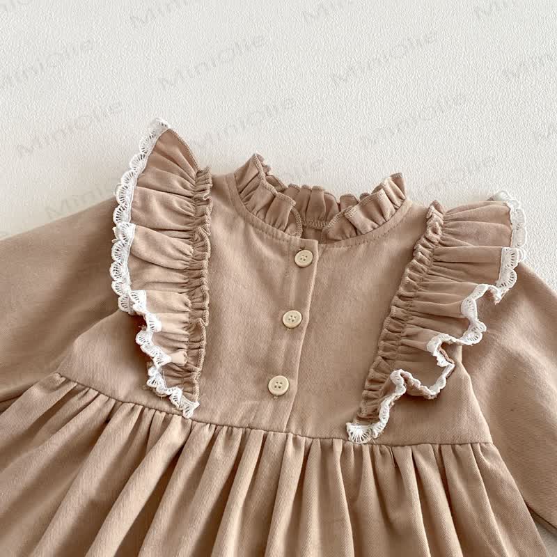 ベビー幼児女の子用無地Dress - image 5