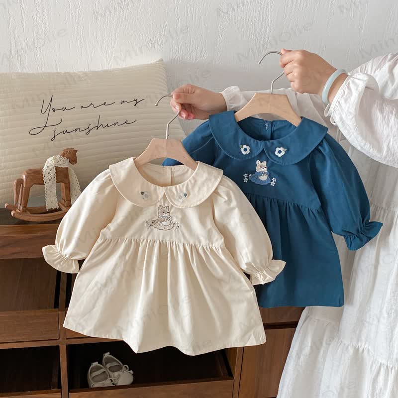 ベビー幼児用女の子用バニーDress - image 1