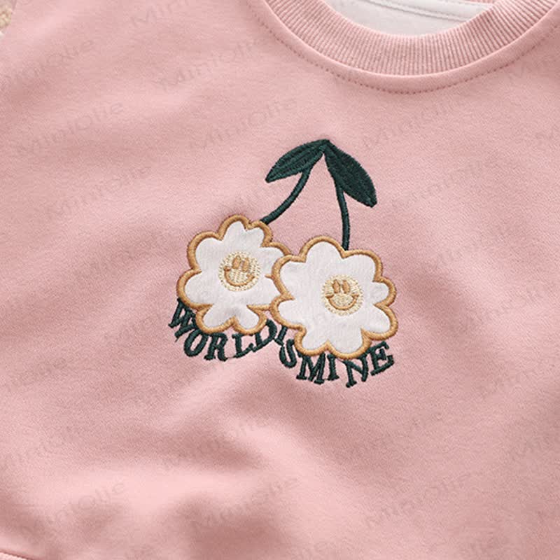 WORLD IS MINE幼児 女の子 フラワー ボウ スマイリー 2点セット - image 8