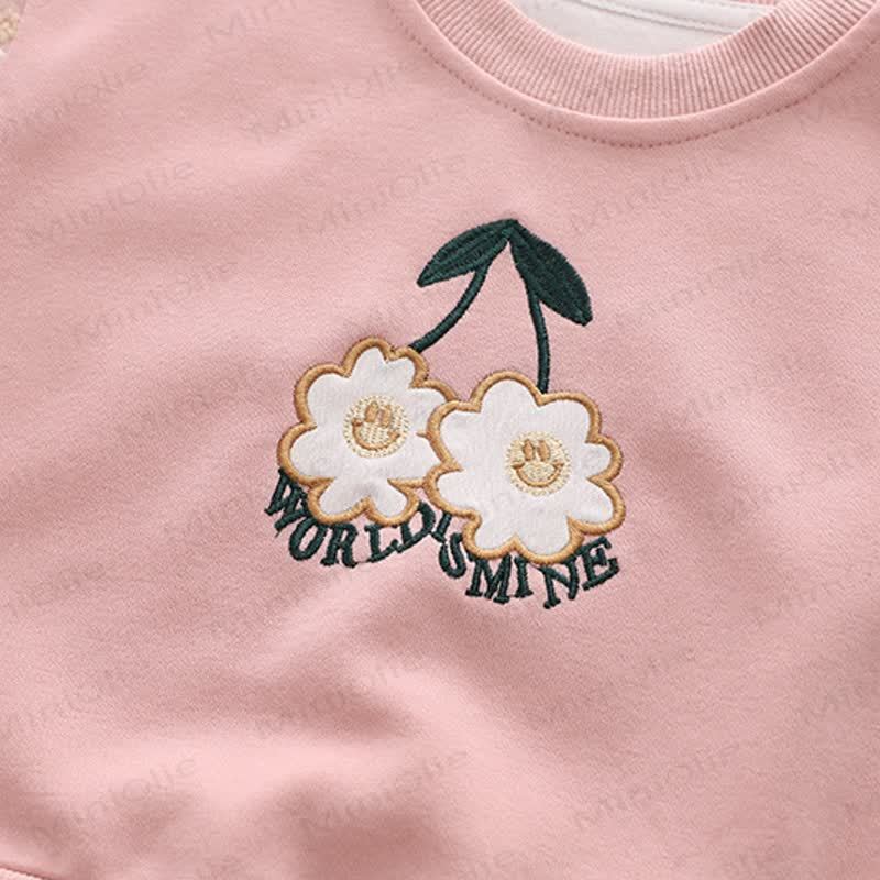 WORLD IS MINE幼児 女の子 フラワー ボウ スマイリー 2点セット - image 8