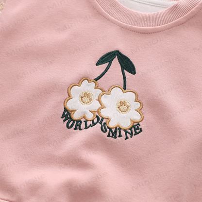 WORLD IS MINE幼児 女の子 フラワー ボウ スマイリー 2点セット - image 8