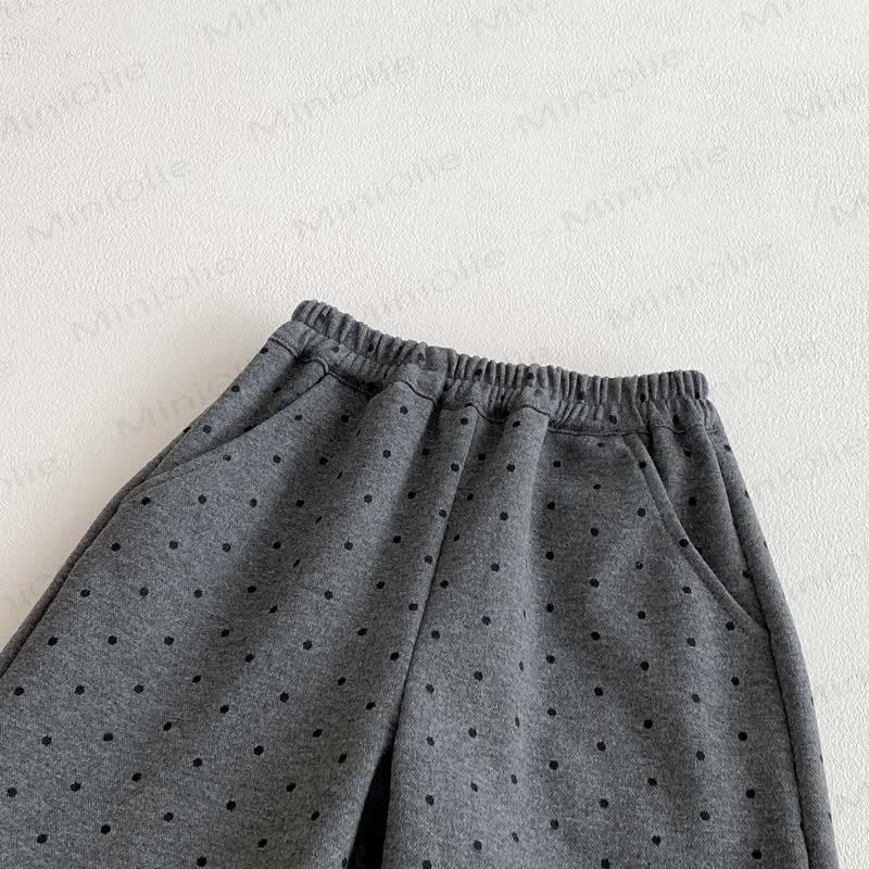 ベビー 幼児 女の子 グレー ドット リボン 3点セット - image 11