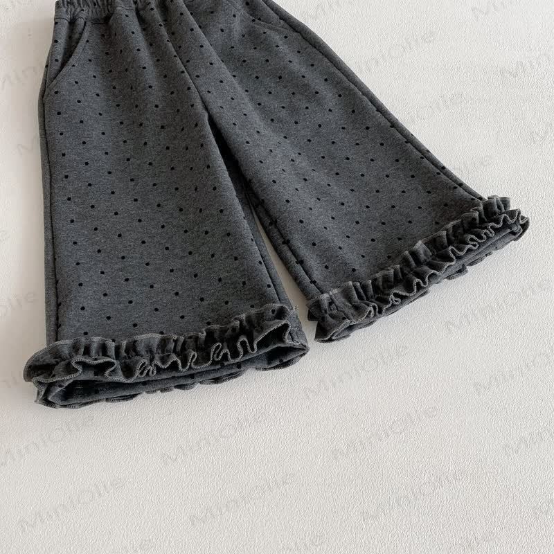 ベビー 幼児 女の子 グレー ドット リボン 3点セット - image 12