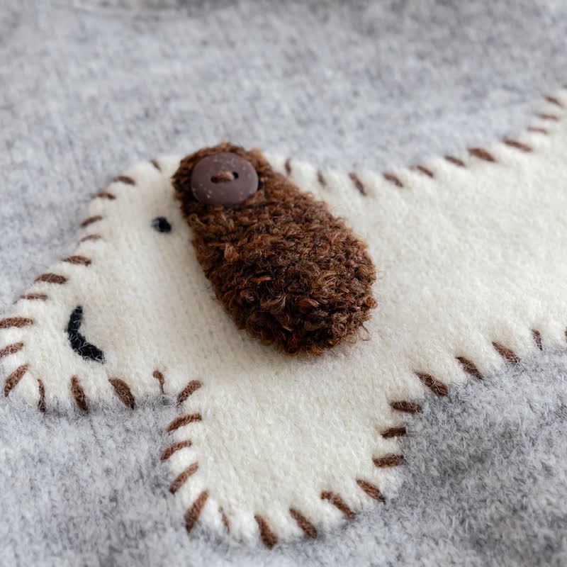 幼児用子犬刺繍ベスト - image 9