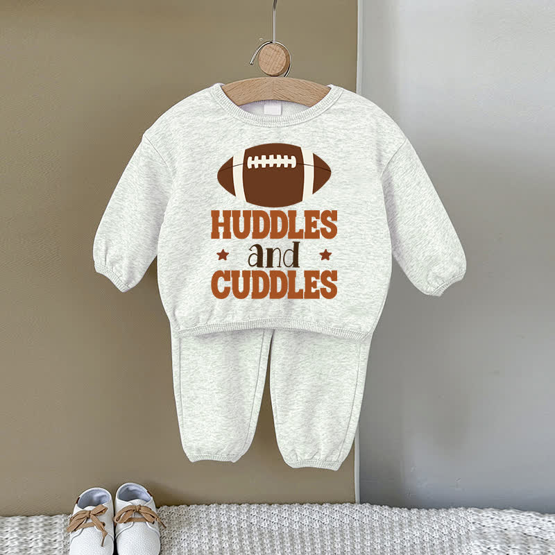 HUDDLES AND CUDDLESベビーグレー スウェットシャツ 2点セット - グレー - 2～3歳 - image 1