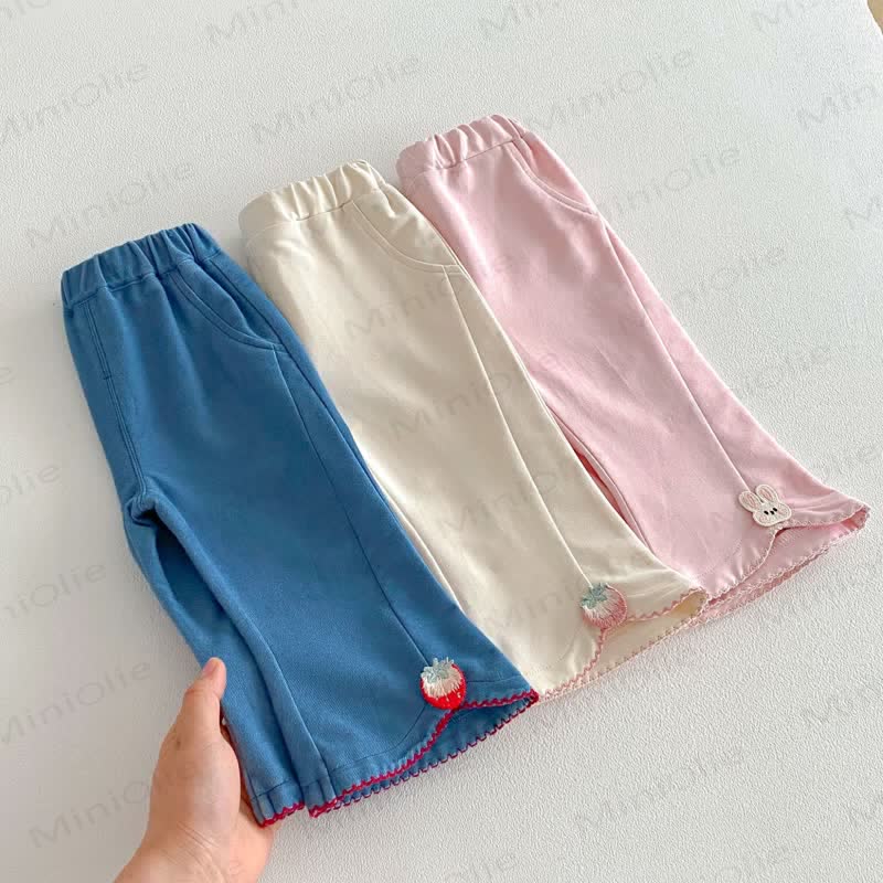 ベビー幼児女の子用ストロベリーバニーパンツ - image 2