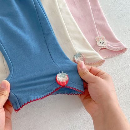 ベビー幼児女の子用ストロベリーバニーパンツ - image 7