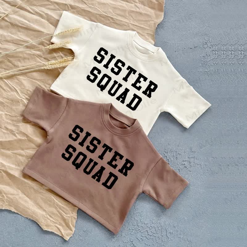 SISTER SQUADベビーサマーカジュアルTシャツ - image 1