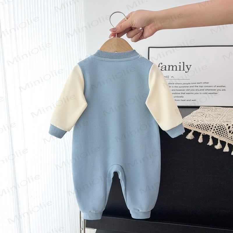 ベビーシャーク ブルー ロンパー - image 2