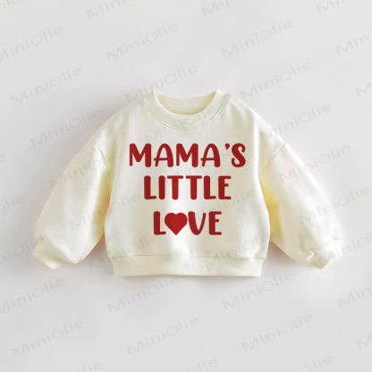 MAMA'S LITTLE LOVEベビー 幼児用 クリーム スウェットシャツ - クリーム - 3～5歳 - image 1