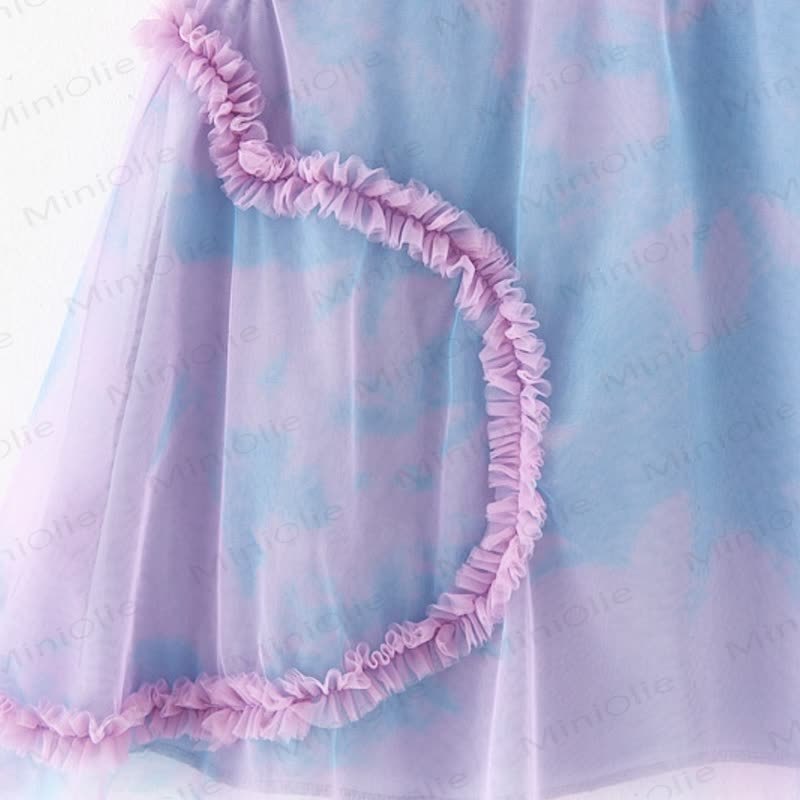 幼児用女の子用フラワー/ラブメッシュDress - image 9