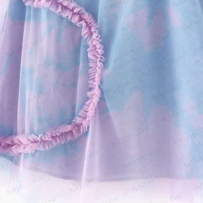 幼児用女の子用フラワー/ラブメッシュDress - image 10