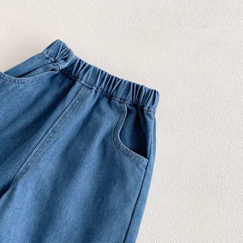 ベビー 幼児 女の子 デニム ボウ 3点セット - image 9