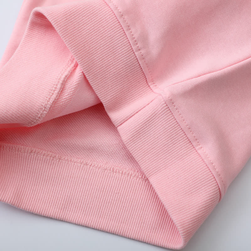 幼児用漫画ウサギのピンクのスウェットシャツ - image 4