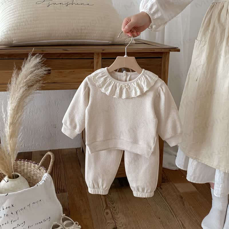 ベビー幼児女の子レース2点セット - image 4