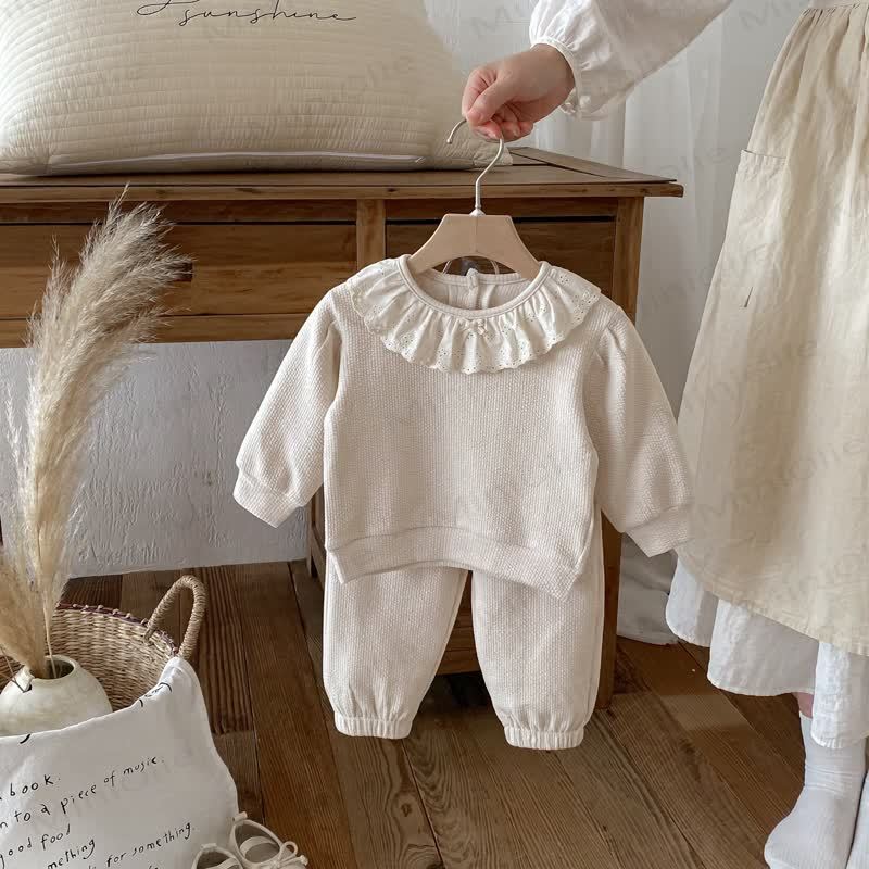 ベビー幼児女の子レース2点セット - image 4