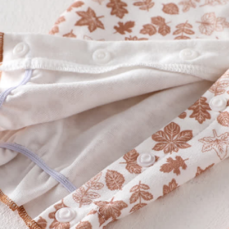 ベビーメープルリーフ/フラワーロンパース - image 6