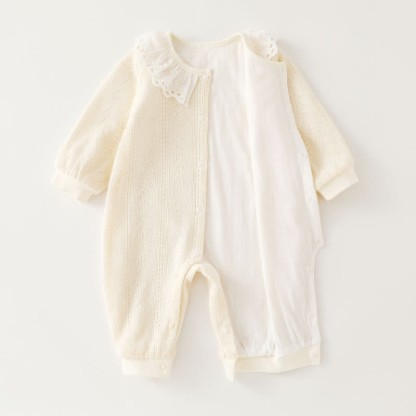 ベビーチューリップレースカラーロンパース - image 3