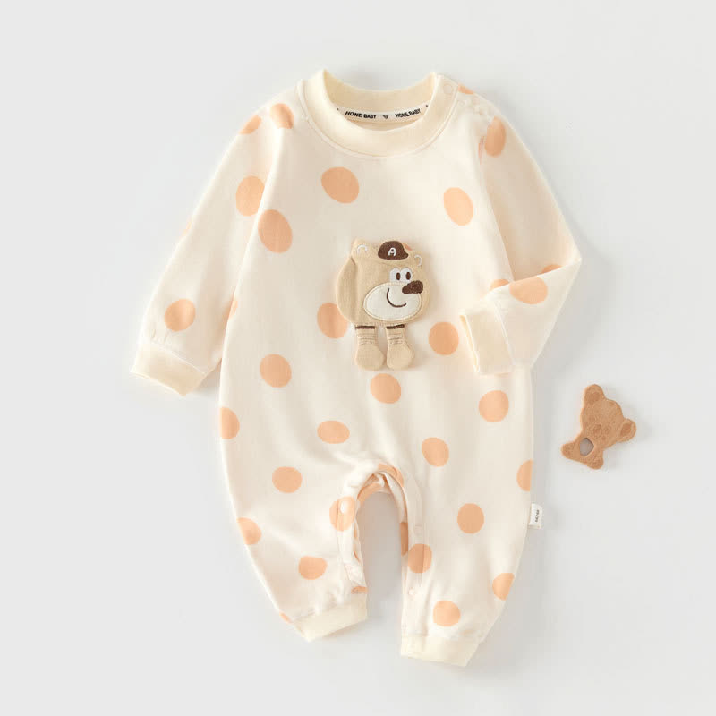 ベビーライオンムーンロンパー - ドット - 18～24ヶ月 - image 7