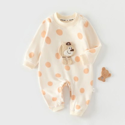 ベビーライオンムーンロンパー - ドット - 18～24ヶ月 - image 7