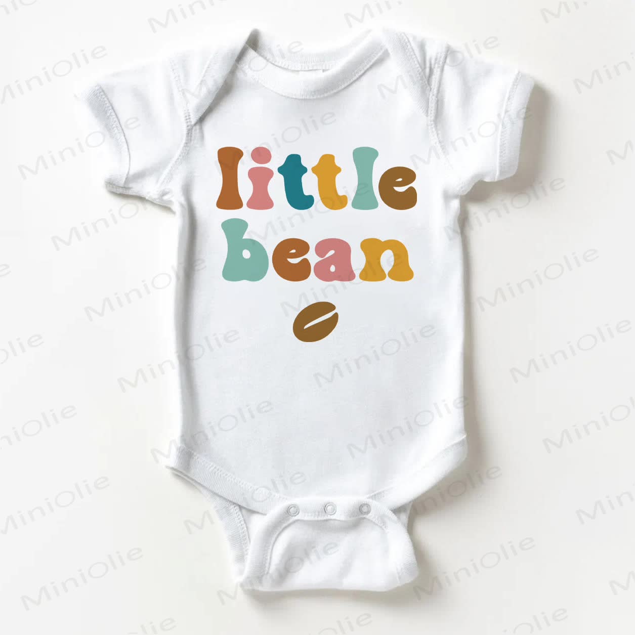 LITTLE BEANベビー ホワイト ボディスーツ - 白 - 18～24ヶ月 - image 1