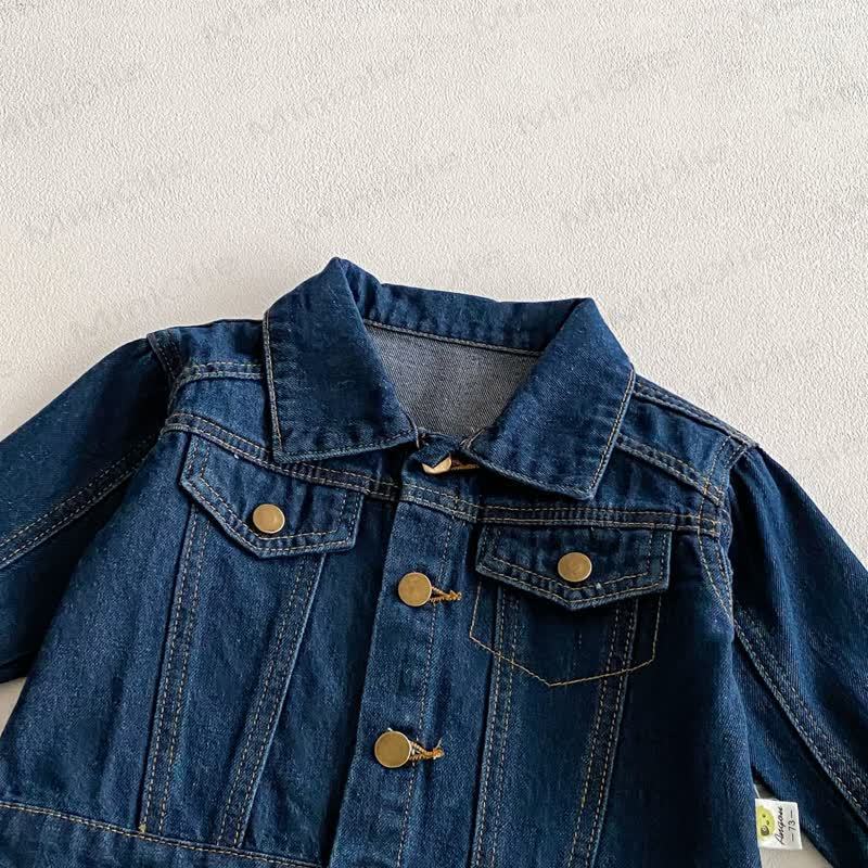 ベビー幼児用ブルーデニム2点セット - image 5