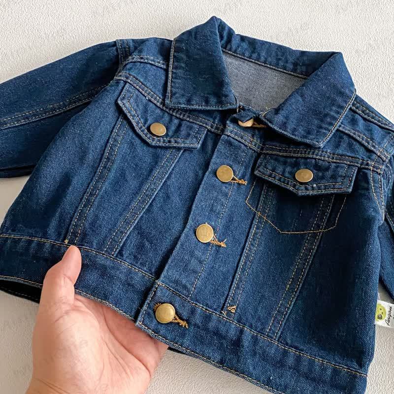 ベビー幼児用ブルーデニム2点セット - image 6