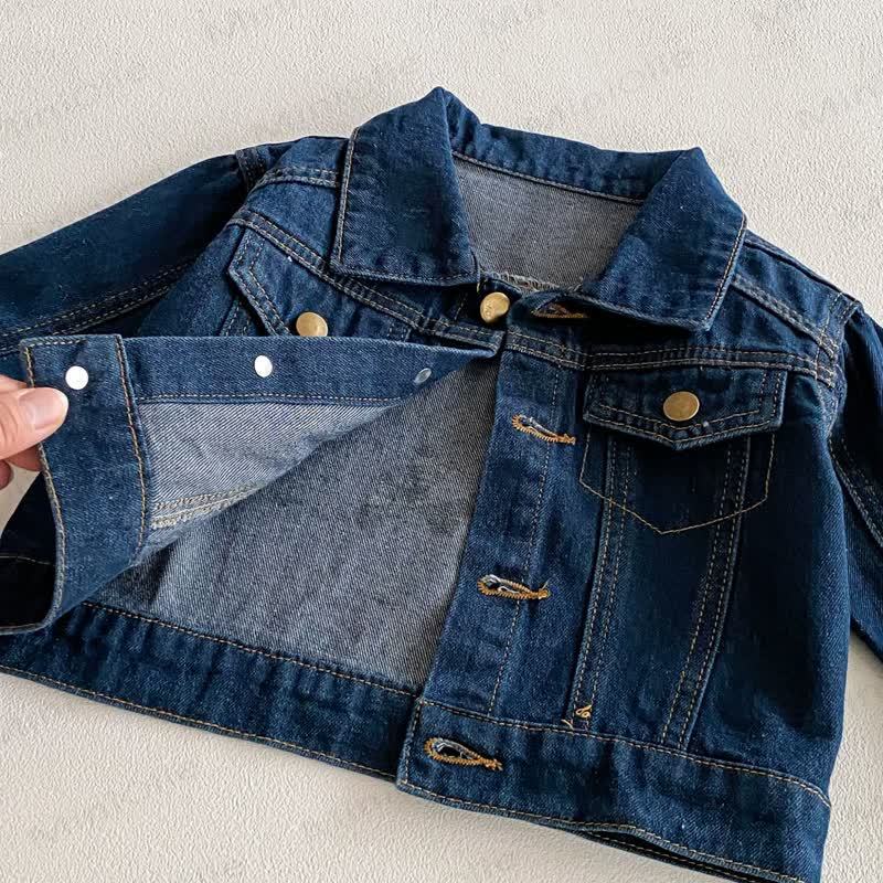 ベビー幼児用ブルーデニム2点セット - image 8