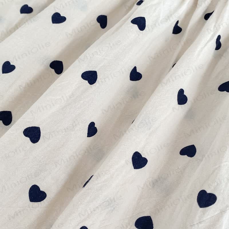 ベビー幼児女の子用ベージュリボンラブDress - image 13