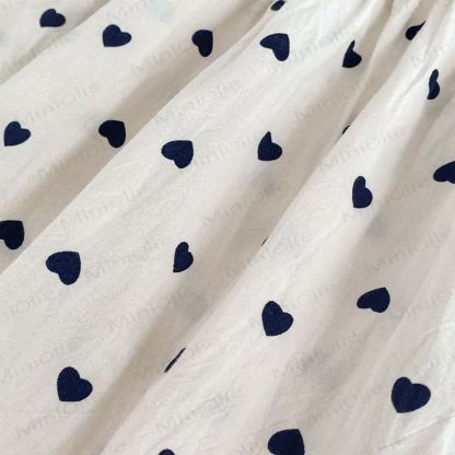 ベビー幼児女の子用ベージュリボンラブDress - image 13