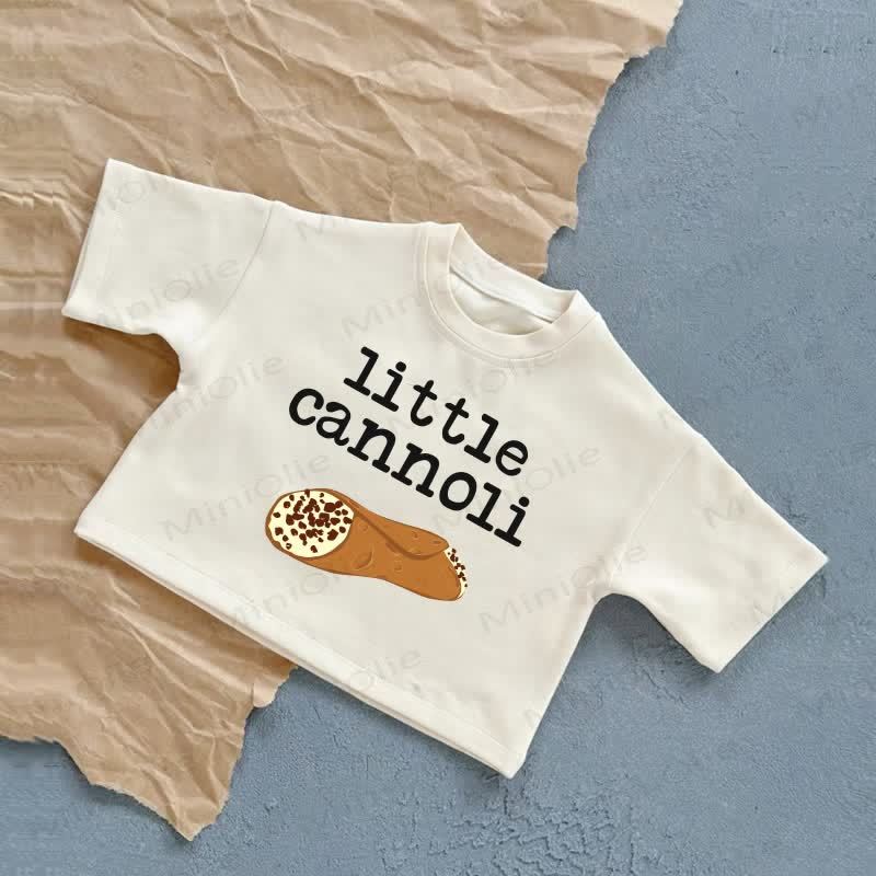 LITTLE CANNOLIベビーサマーカジュアルTシャツ - 白 - 2～3歳 - image 2