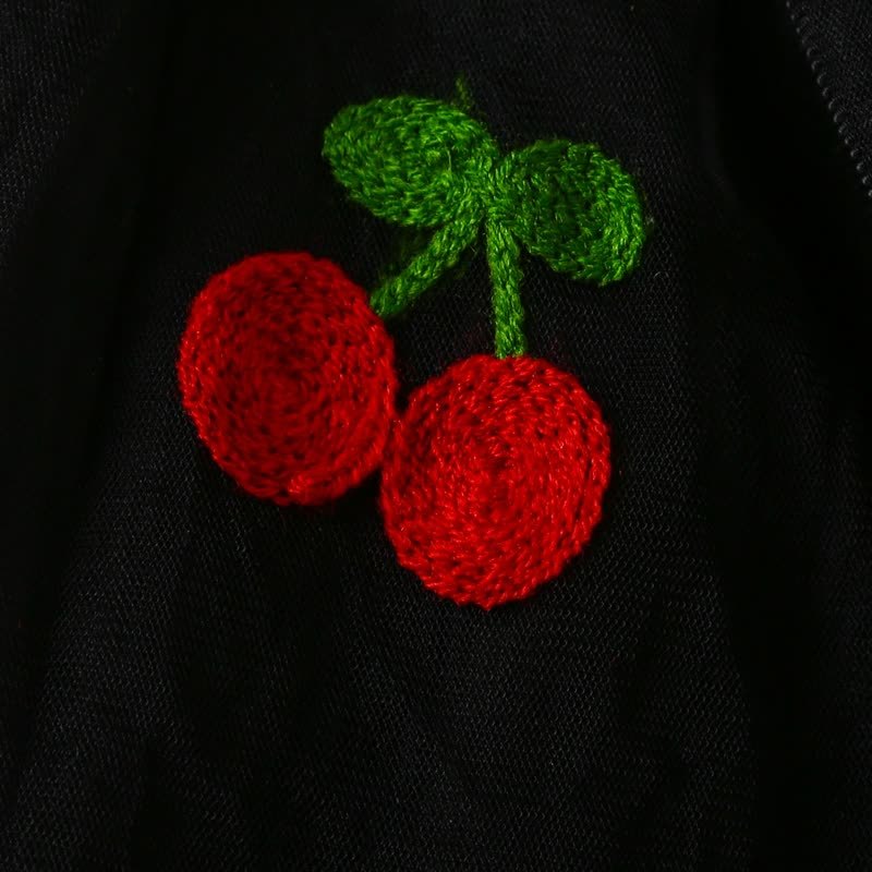 女の子用スウィートフライングスリーブメッシュDress - image 13