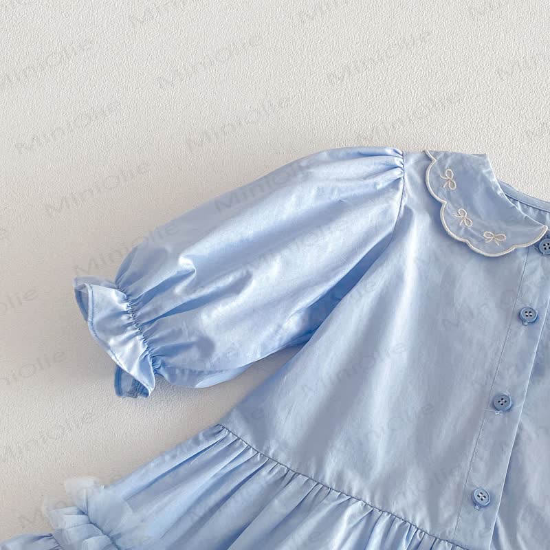 ベビーガールズ 蝶結びカラーDress - image 9