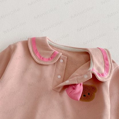 ベビー幼児用ボウベアカラーブロック2点セット - image 11