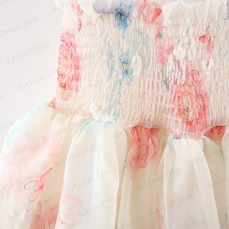 ベビー幼児女の子用フラワーリボンDress - image 4