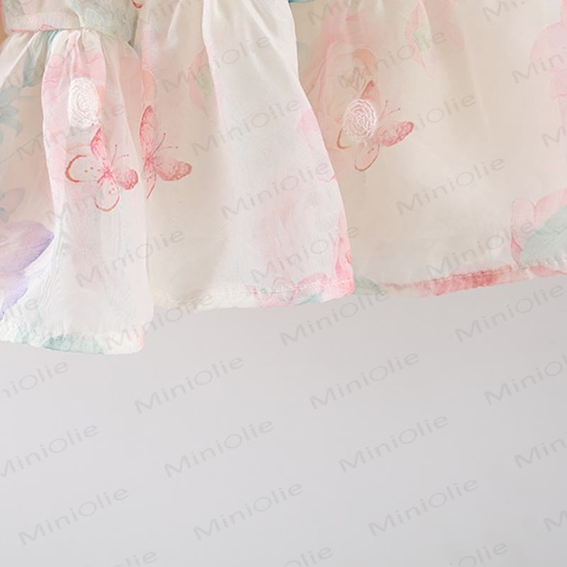 ベビー幼児女の子用フラワーリボンDress - image 9