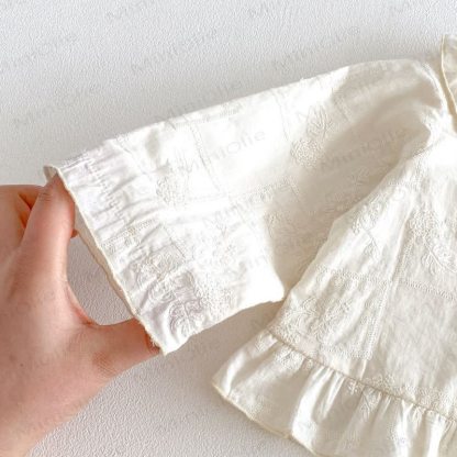 ベビー幼児女の子用無地タンクトップ/デニムパンツ/ボウトップ - image 17