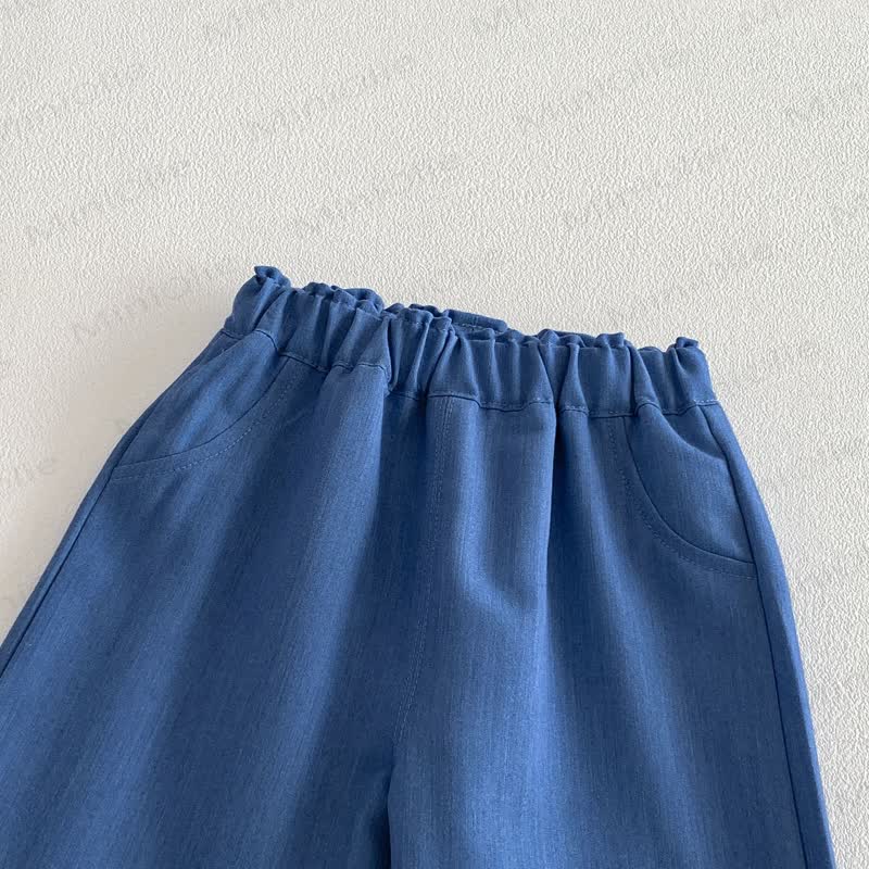 ベビー幼児女の子用無地タンクトップ/デニムパンツ/ボウトップ - image 20